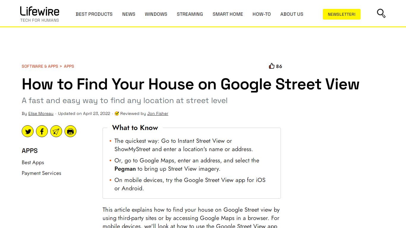 How to Find Your House on Google Street View - Lifewire